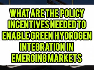 What Are The Policy Incentives Needed To Enable Green Hydrogen Integration In Emerging Markets