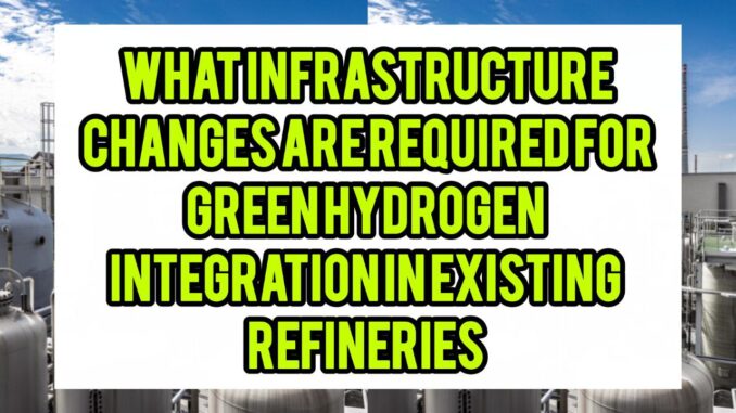 What Infrastructure Changes Are Required For Green Hydrogen Integration In Existing Refineries What Infrastructure Changes Are Required For Green Hydrogen Integration In Existing Refineries