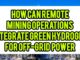 How Can Remote Mining Operations Integrate Green Hydrogen For Off-Grid Power