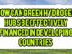 How Can Green Hydrogen Hubs Be Effectively Financed In Developing Economies