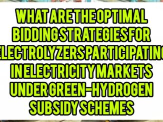 What Are The Optimal Bidding Strategies For Electrolyzers Participating In Electricity Markets Under Green-Hydrogen Subsidy Schemes
